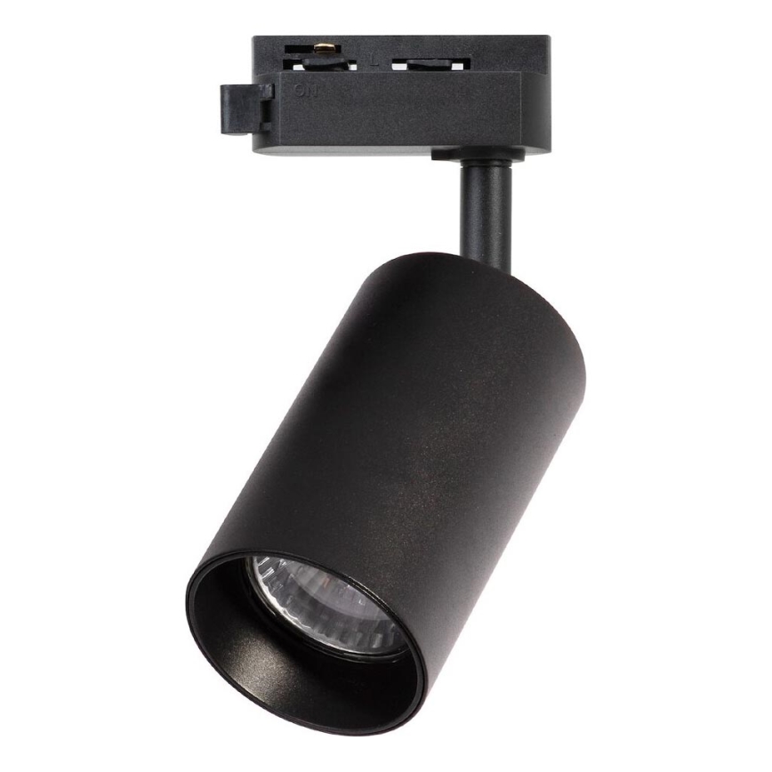 Spotlampe til 1-faset skinnesystem PIPE 1xGU10/10W/230V sort