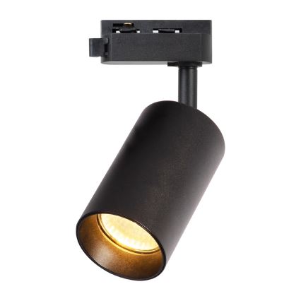 Spotlampe til 1-faset skinnesystem PIPE 1xGU10/10W/230V sort