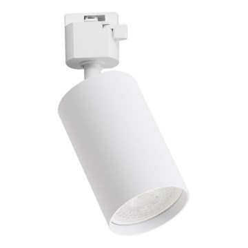 Spotlampe til 1-faset skinnesystem TIGER 1xGU10/10W/230V hvid