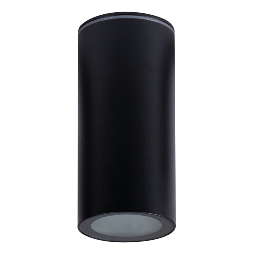 Spotlampe til badeværelse AQILO 1xE14/10W/230V IP65 sort
