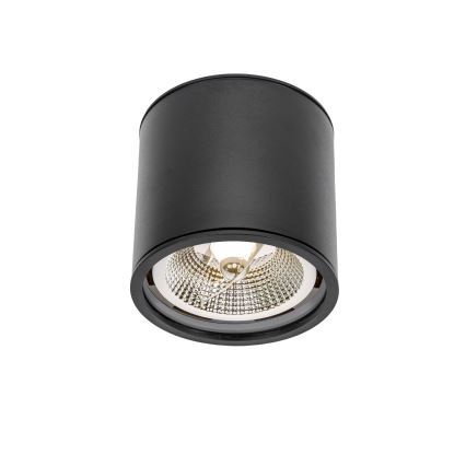 Spotlampe til badeværelse CHLOE AR111 1xGU10/12W/230V IP65 rund sort