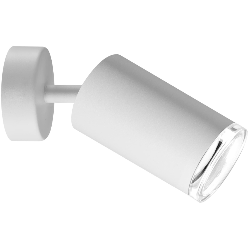 Spotlampe til badeværelse TURYN 1xGU10/10W/230V IP44 hvid