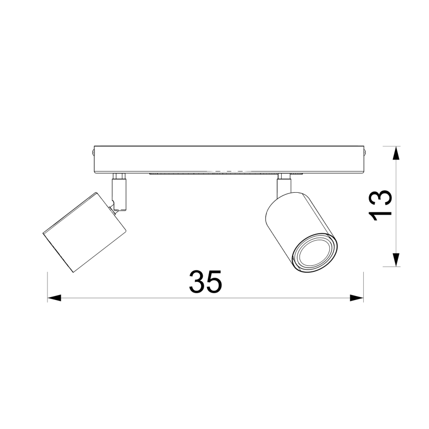 Spotlampe til børn FUN 3xGU10/8W/230V lyserød/kat
