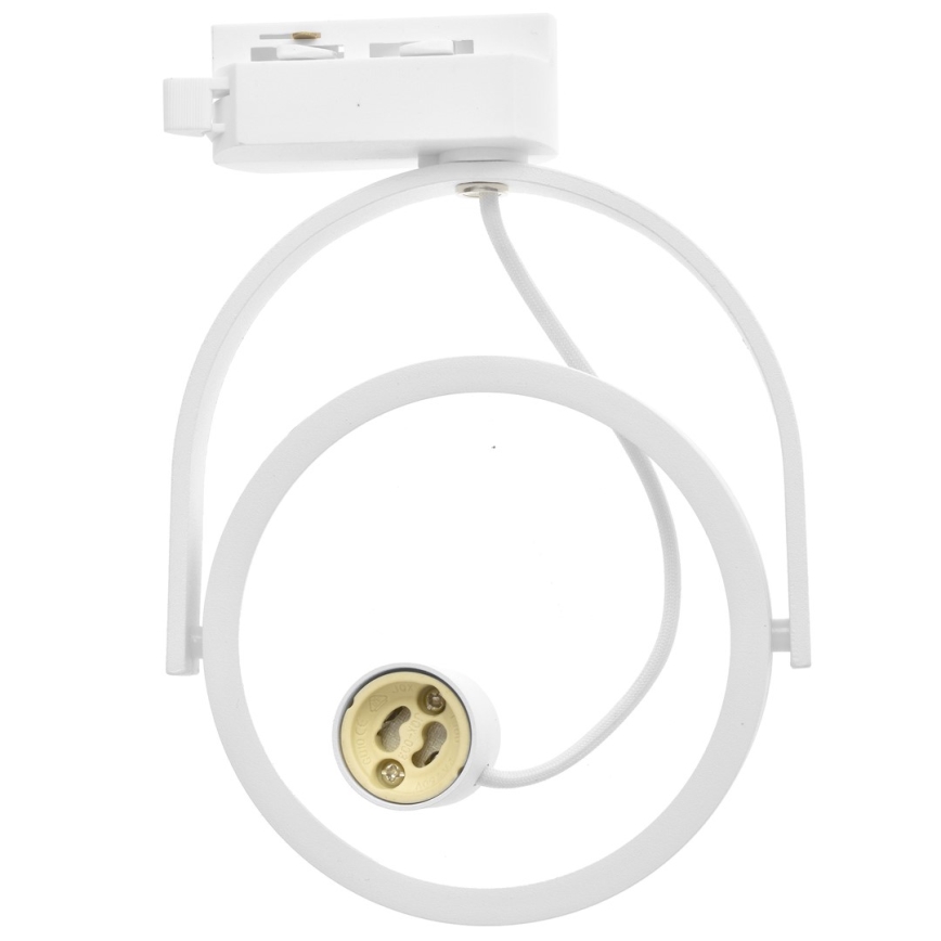 Spotlampe til lysskinne LUGAR 1xAR111 - GU10/25W/230V