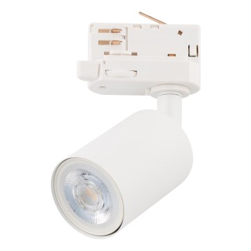 Spotlampe til skinnesystem 3-faset TOP 1xGU10/10W/230V hvid