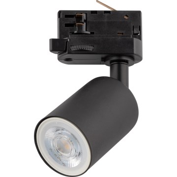 Spotlampe til skinnesystem 3-faset TOP 1xGU10/10W/230V sort