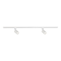 Spotlampe til skinnesystem ALTEAR 2xGU10/10W/230V 1m hvid
