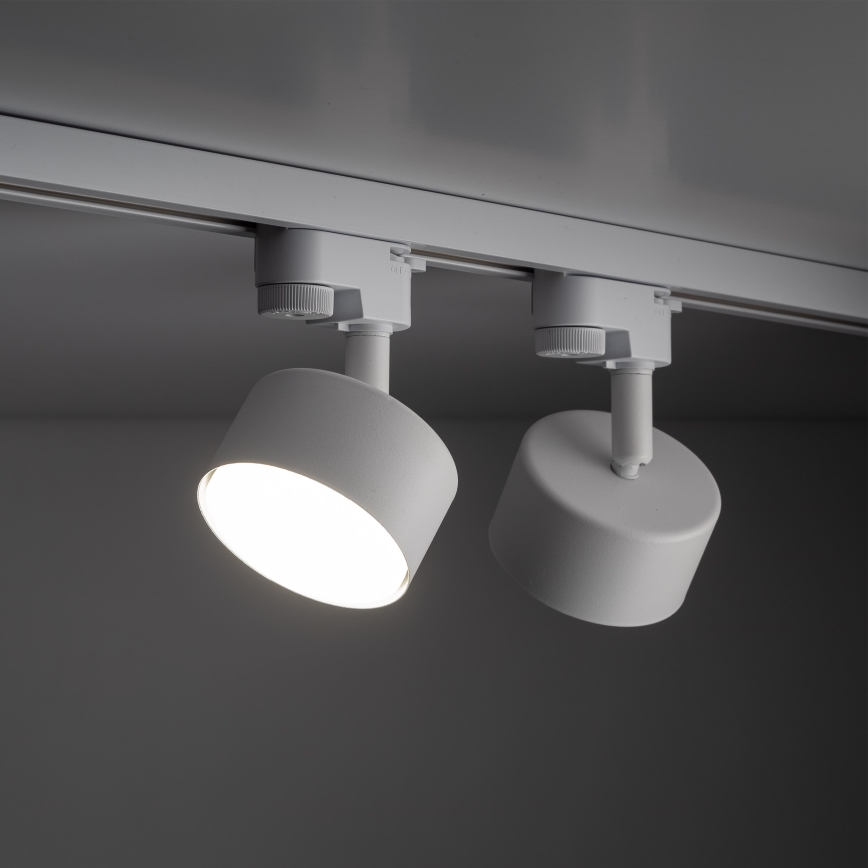 Spotlampe til 1-faset skinnesystem AVIA 1xGX53/15W/230V hvid