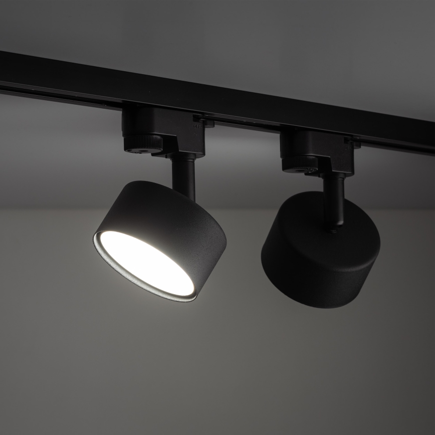 Spotlampe til 1-faset skinnesystem AVIA 1xGX53/15W/230V sort