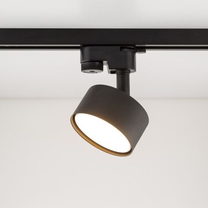Spotlampe til 1-faset skinnesystem AVIA 1xGX53/15W/230V sort