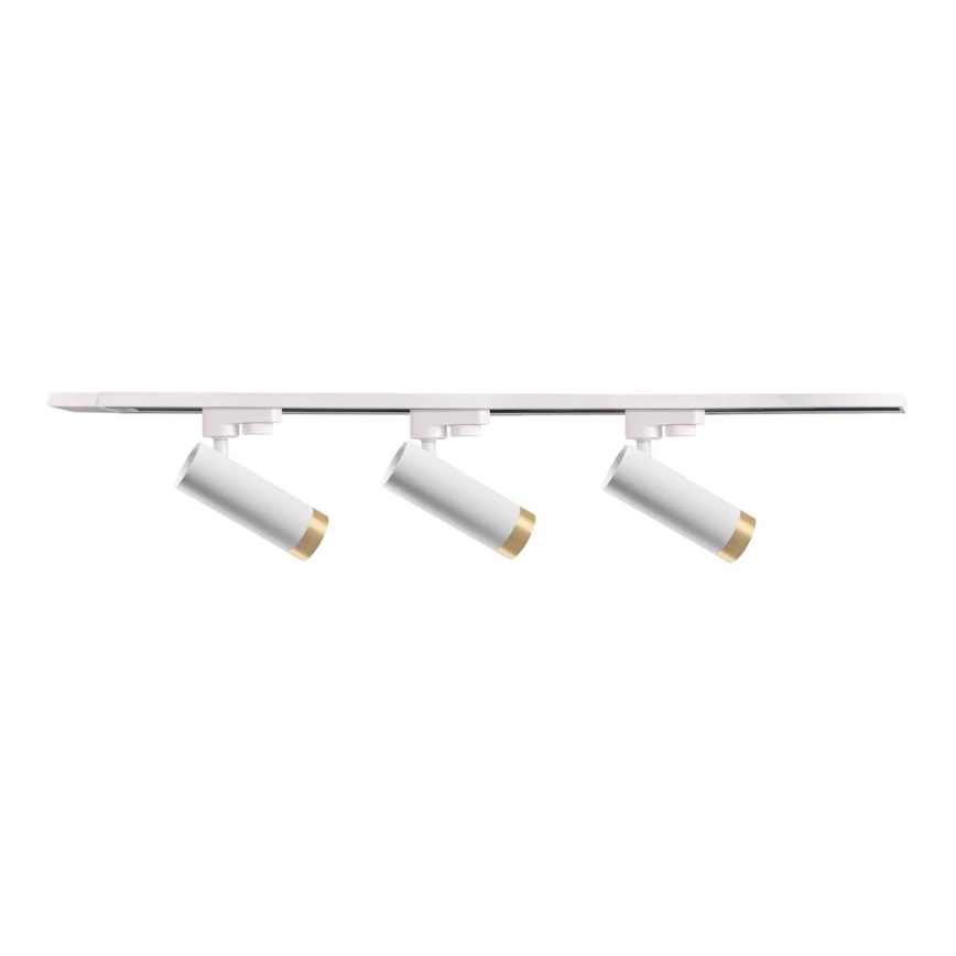 Spotlampe til skinnesystem FADO 3xGU10/10W/230V + 1 m skinnesystem hvid