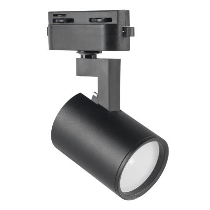 Spotlampe til skinnesystem LYNX 4xGU10/10W/230V + 2 x 75 cm skinnesystem sort