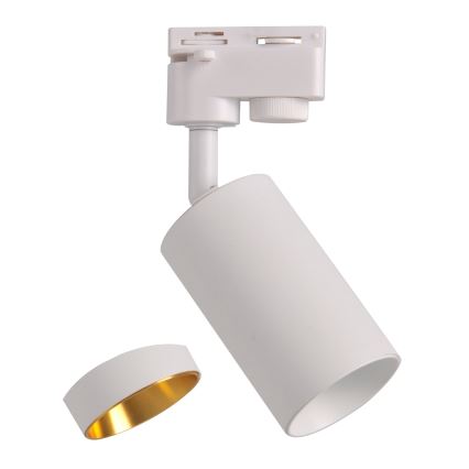 Spotlampe til skinnesystem MARIBEL 1xGU10/10W/230V hvid