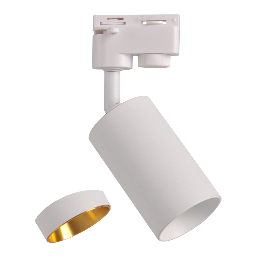 Spotlampe til skinnesystem MARIBEL 1xGU10/10W/230V hvid