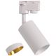 Spotlampe til skinnesystem MARIBEL 3xGU10/10W/230V +1 m skinne system hvid