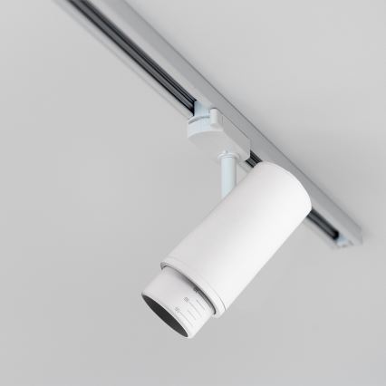 Spotlampe til skinnesystem MICA 1xGU10/25W/230V 1-faset hvid