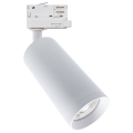 Spotlampe til skinnesystem MICA 1xGU10/25W/230V 3-faset hvid