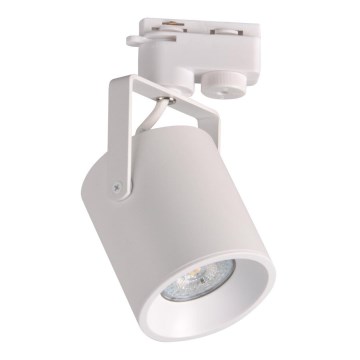 Spotlampe til skinnesystem MINOR 1xGU10/10W/230V hvid