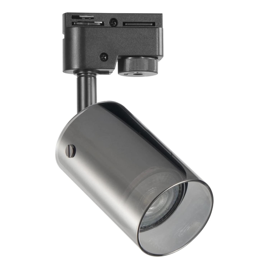 Spotlampe til skinnesystem SMOKY 1xGU10/10W/230V sort
