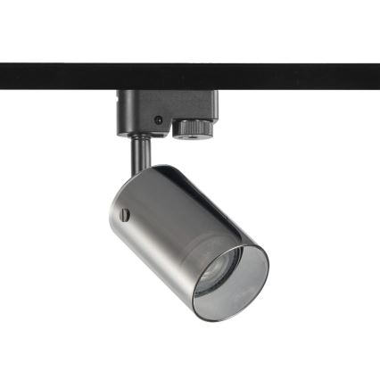 Spotlampe til skinnesystem SMOKY 1xGU10/10W/230V sort