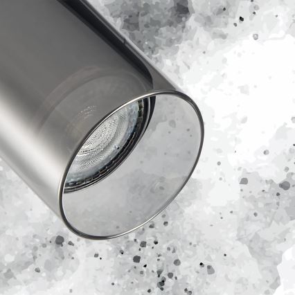 Spotlampe til skinnesystem SMOKY 1xGU10/10W/230V sort