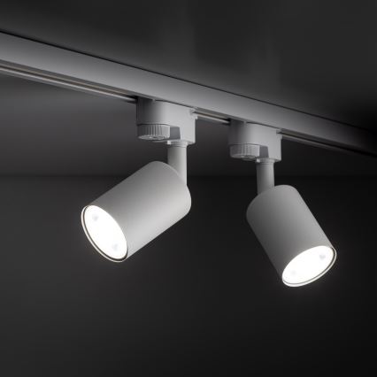 Spotlampe til 1-faset skinnesystem TOP 1xGU10/10W/230V hvid