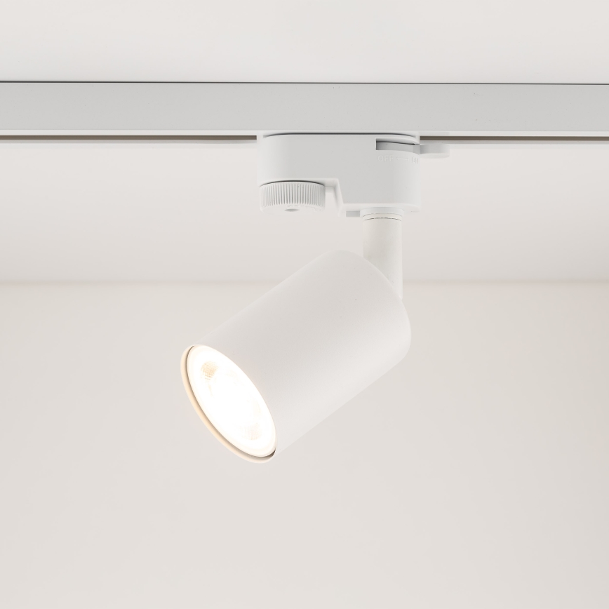 Spotlampe til 1-faset skinnesystem TOP 1xGU10/10W/230V hvid
