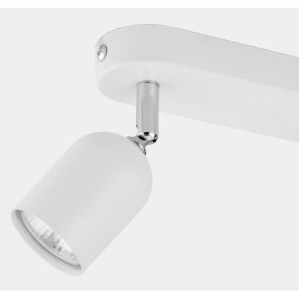 Spotlampe TOP 3xGU10/10W/230V hvid
