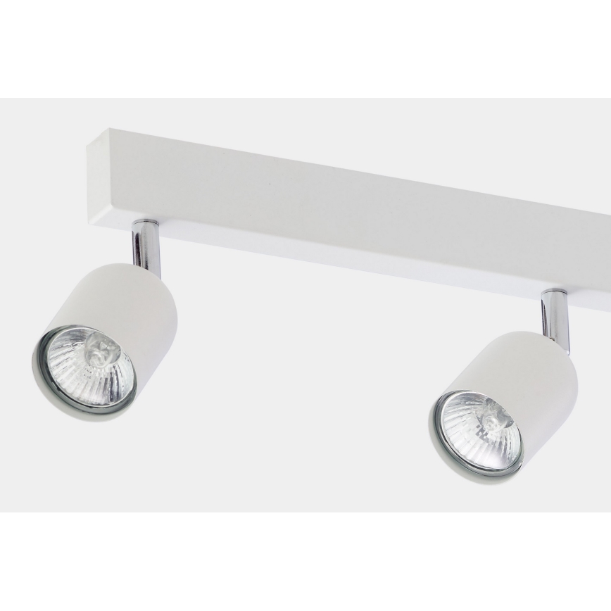 Spotlampe TOP 4xGU10/10W/230V hvid