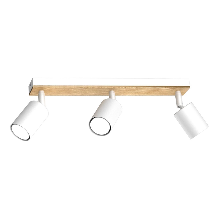 Spotlampe TULON 3xGU10/8W/230V hvid/eg