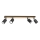 Spotlampe TULON 4xGU10/8W/230V sort/eg
