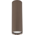 Spotlampe TUNE M 1xGU10/10W/230V 17 cm brun