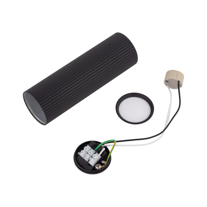 Spotlampe TUNE M 1xGU10/10W/230V 17 cm sort