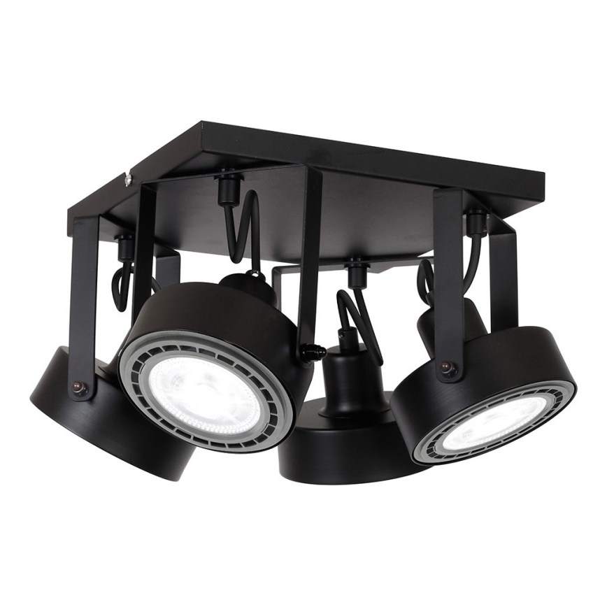 Spotlampe VIVA 4xGU10-AR111/15W/230V