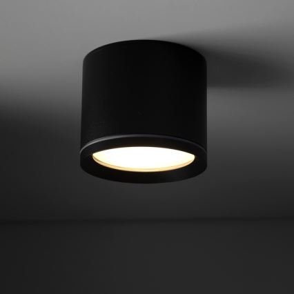 Spotlampe VIVO 1xGX53/10W/230V 6 cm sort