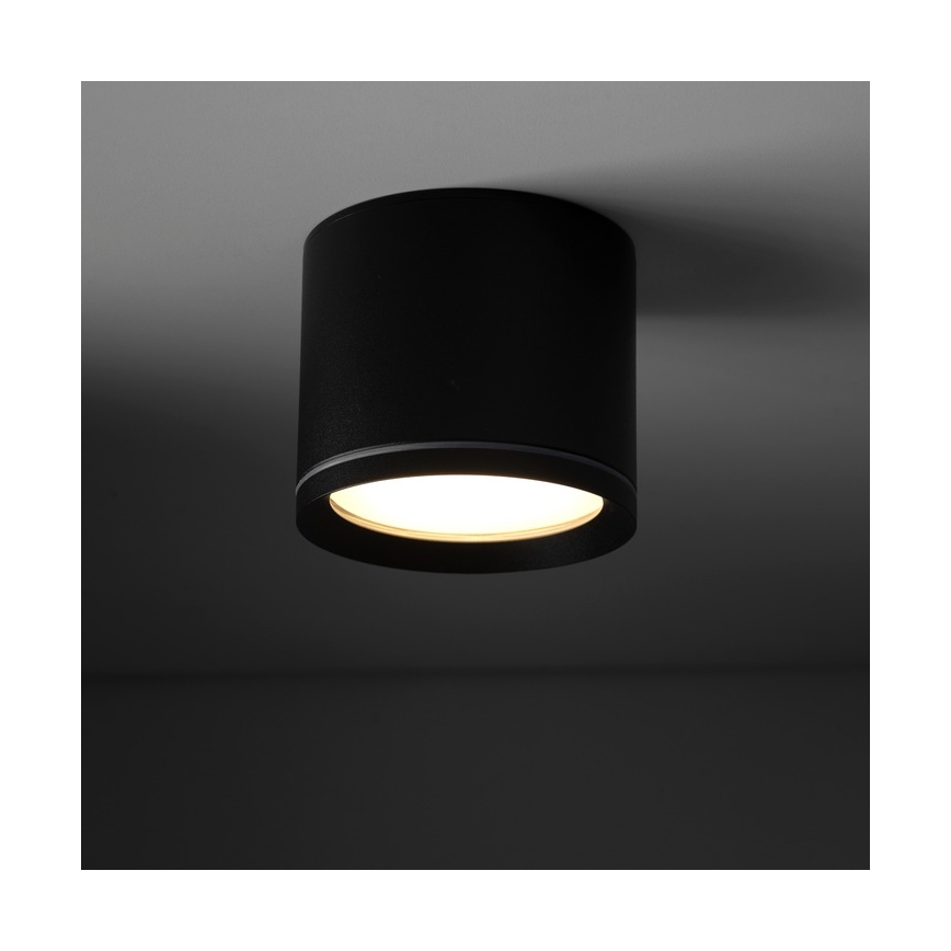 Spotlampe VIVO 1xGX53/10W/230V 6 cm sort