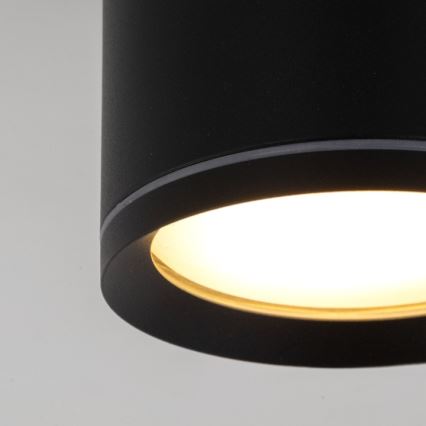 Spotlampe VIVO 1xGX53/10W/230V 6 cm sort