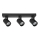 Spotlampe VOLF 3xGU10/10W/230V sort