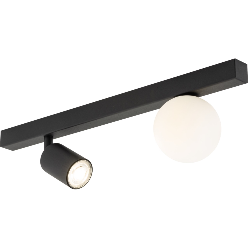 Spotlampe VOX 1xG9/8W/230V + 1xGU10/10W sort