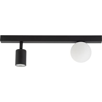 Spotlampe VOX 1xG9/8W/230V + 1xGU10/10W sort