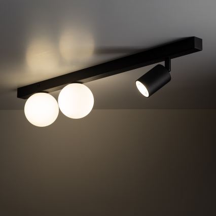 Spotlampe VOX 2xG9/8W/230V + 1xGU10/10W sort