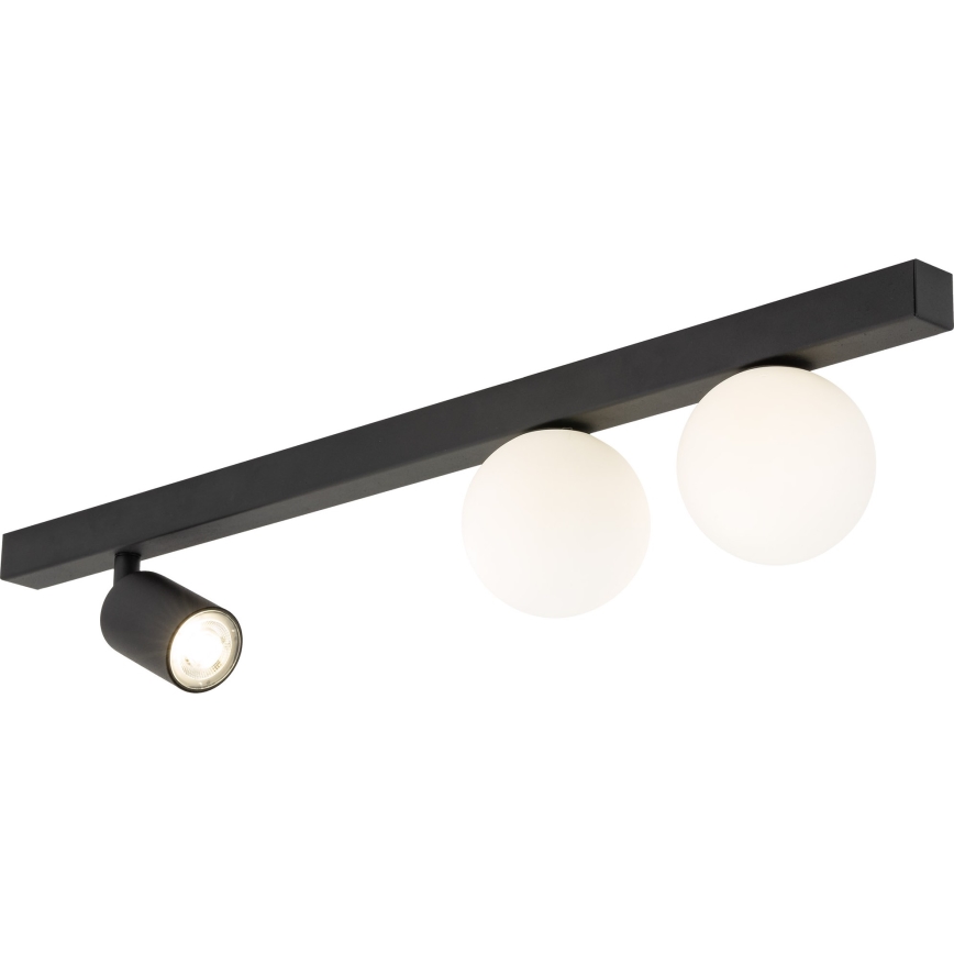 Spotlampe VOX 2xG9/8W/230V + 1xGU10/10W sort