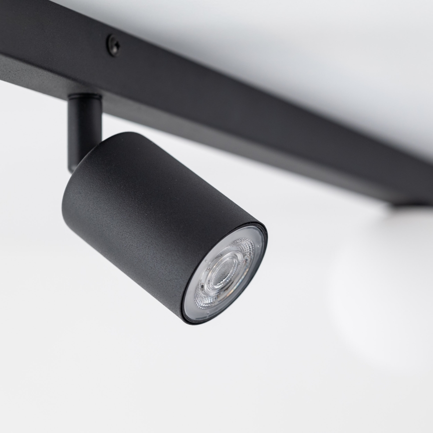 Spotlampe VOX 2xG9/8W/230V + 1xGU10/10W sort