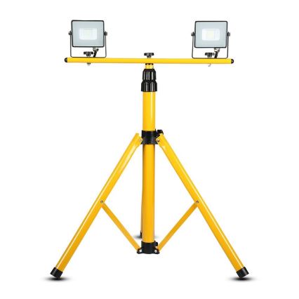 Spotlampestativ 180 cm gul