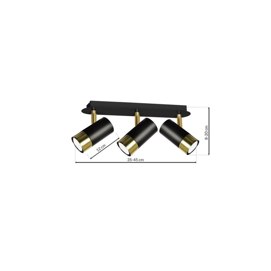 Spotlys DANI 3xGU10/8W/230V