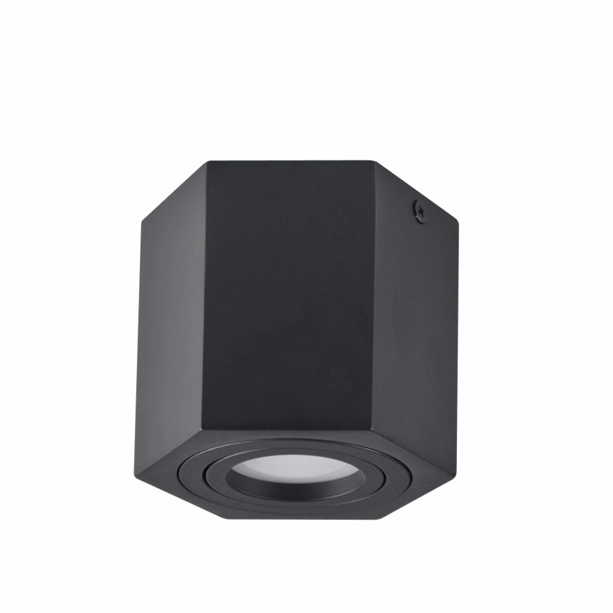 Spotlys HEXAGON 1xGU10/10W/230V antik sort
