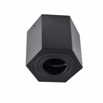 Spotlys HEXAGON 1xGU10/10W/230V antik sort