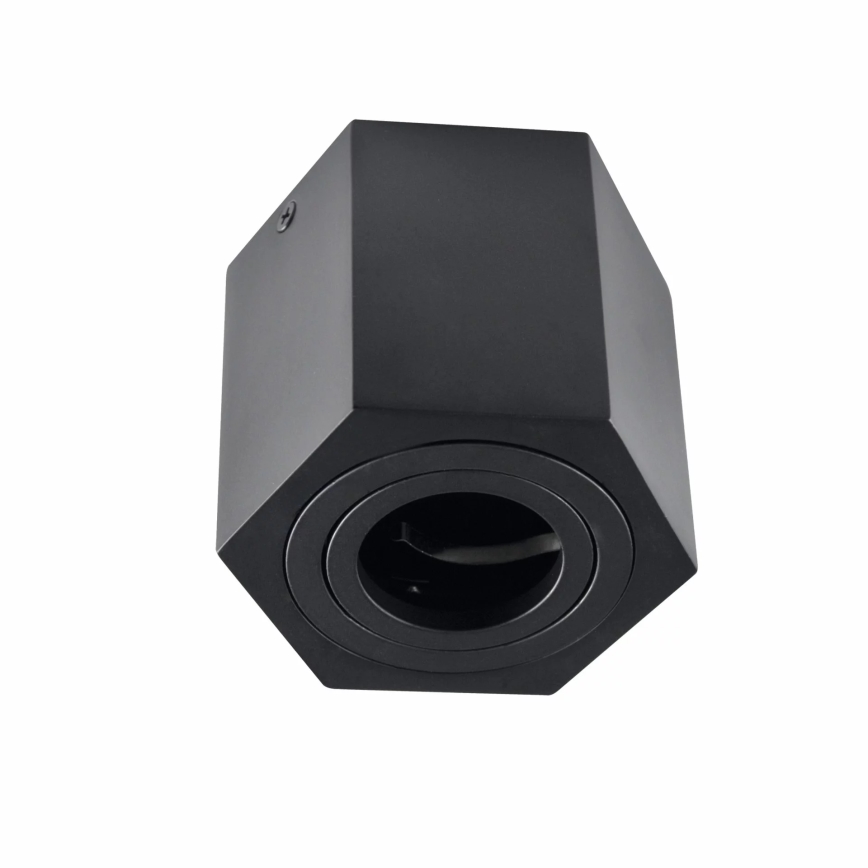 Spotlys HEXAGON 1xGU10/10W/230V antik sort