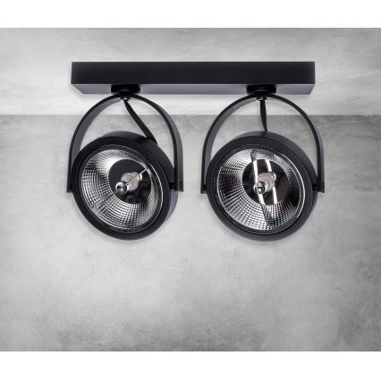 Spotlys LUGAR 2xAR111 - GU10/25W/230V