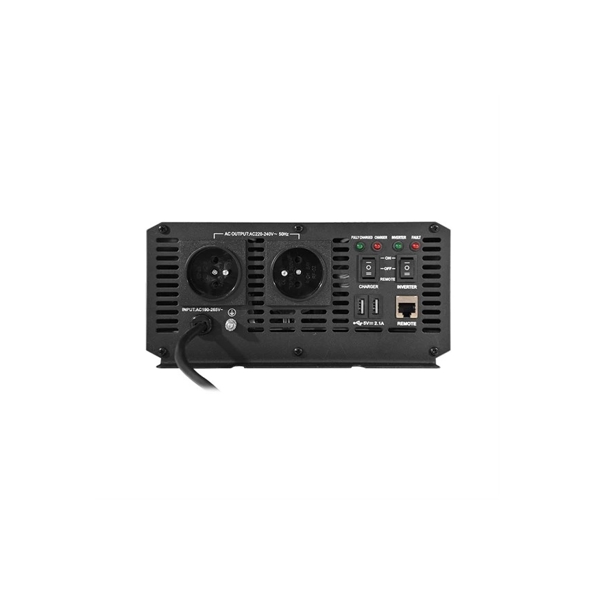 Spændingsomformer 1000W/12/230V